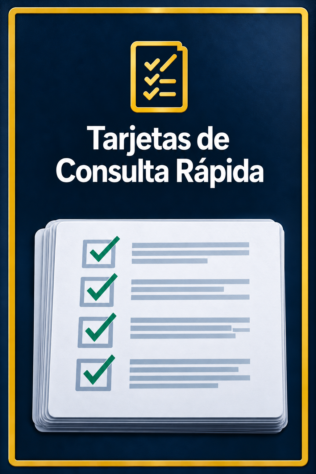 Tarjetas de Consulta Rápida